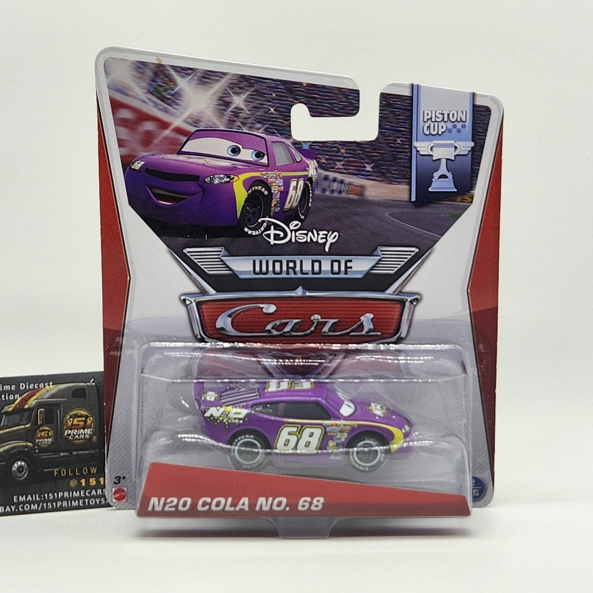 N20 Cola #68 2014 Piston Cup Disney Pixar Cars 1:55 Mattel Diecast Toy0