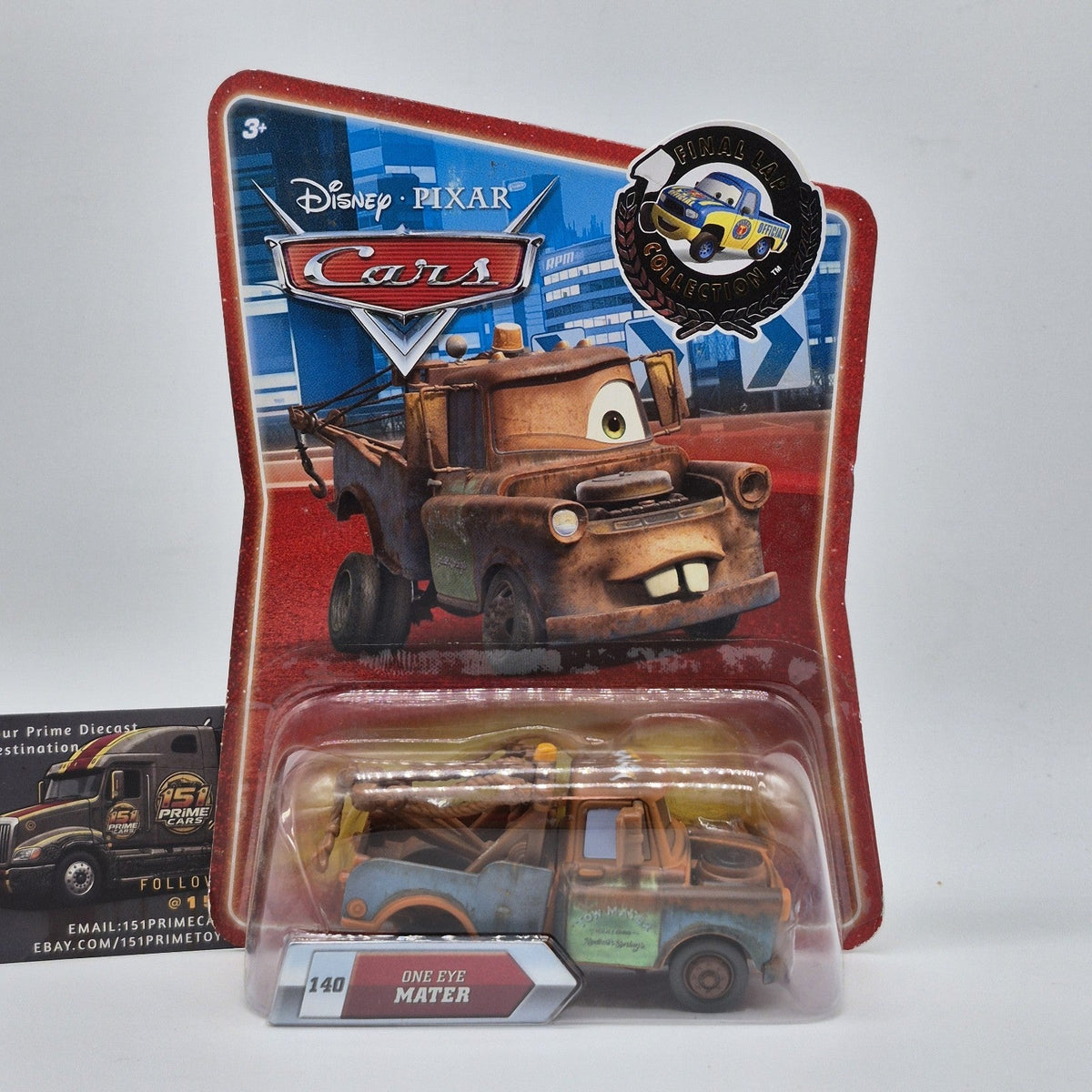 Disney Pixar Cars One Eye Mater #140 Sealed Final Lap Collection0