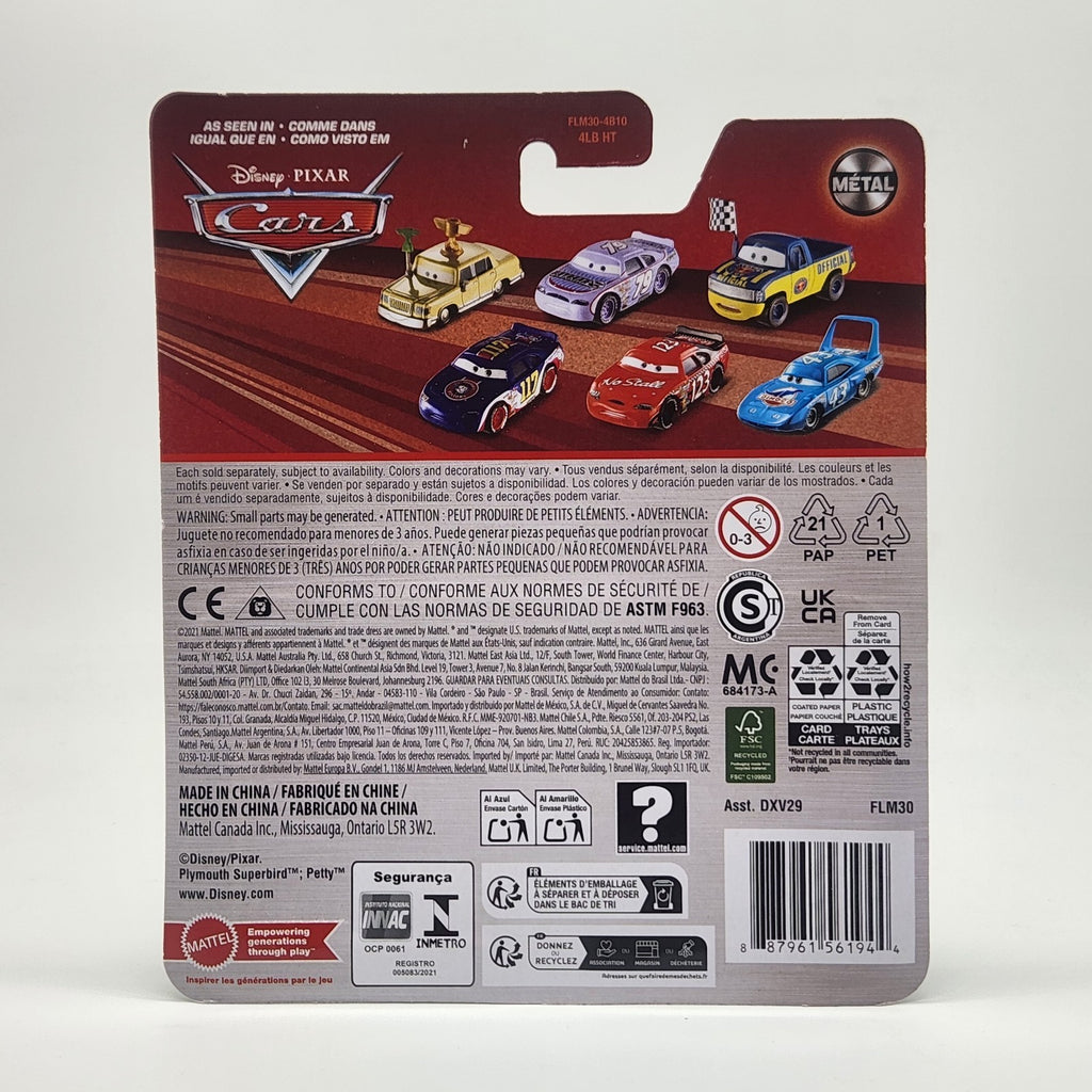 Marlon "Clutches" McKay 2025 Disney Pixar Cars 1:55 Piston Cup Security China2