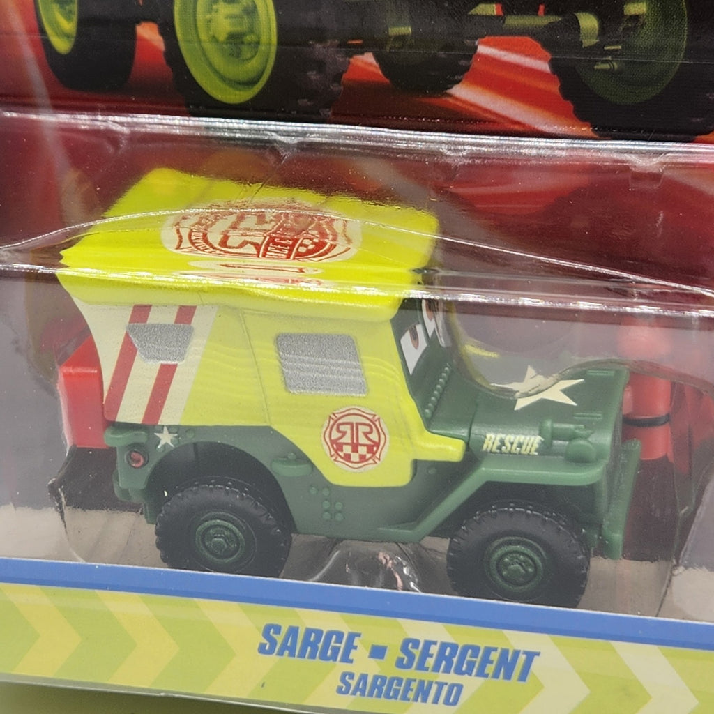 2026 Disney Pixar Cars Radiator Springs Race & Rescue   Sarge1