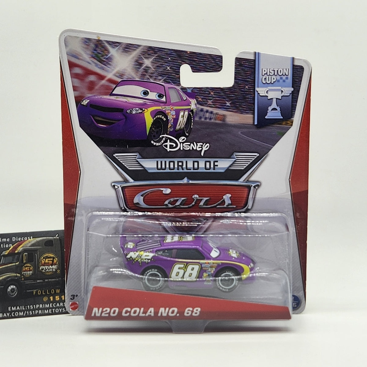 N20 Cola #68 2014 Piston Cup Disney Pixar Cars 1:55 Mattel Diecast Toy0