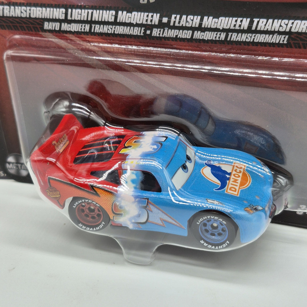 Mattel Disney Pixar Cars Transforming Lightning McQueen 1:55 Diecast Mattel 20261