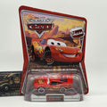 2007 Disney Pixar The World Of Cars Lightning McQueen With Bumper Stickers Chase0