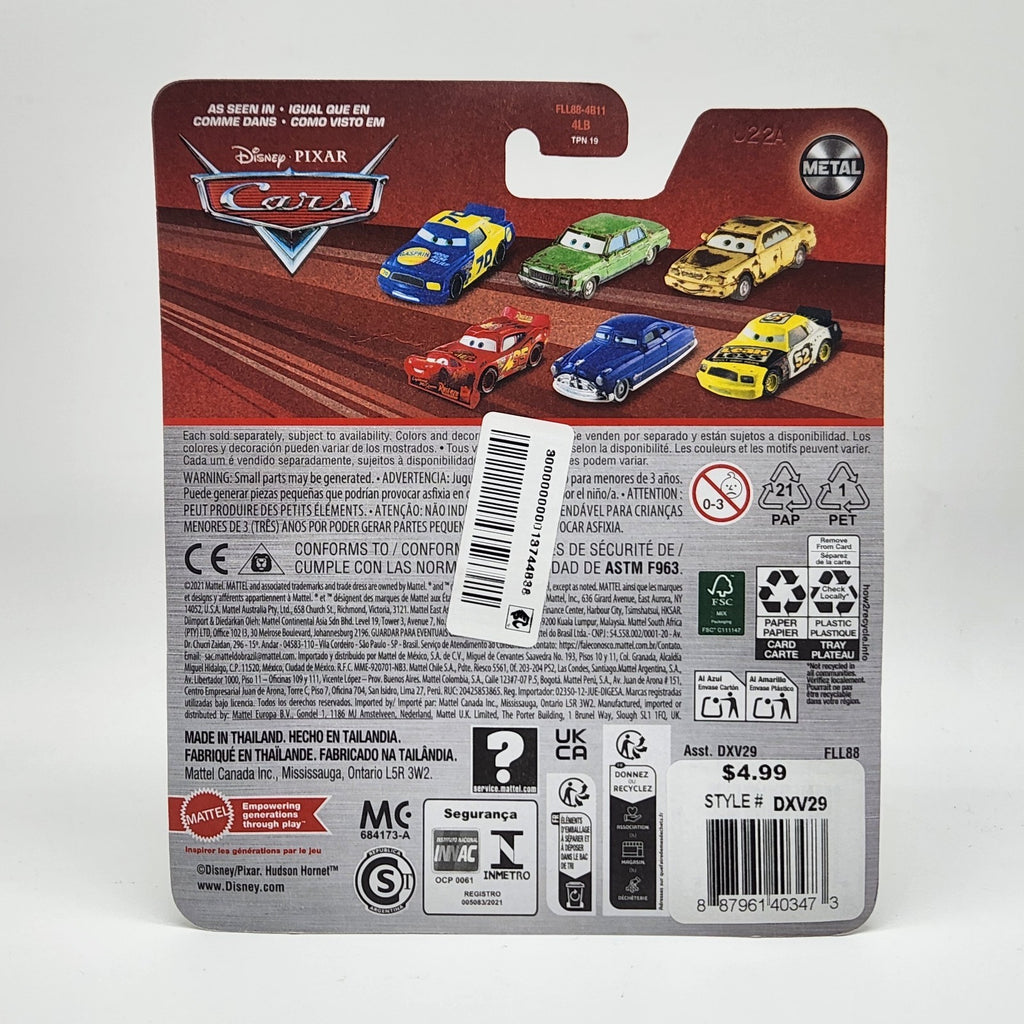 Disney Pixar Cars Masha Ellswrench With Headset 1:55 Diecast Car Mattel Toys2