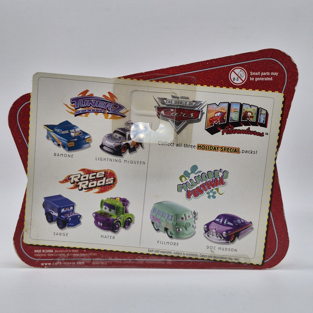 Disney Pixar Cars Mini Adventures Fillmore & Doc Hudson - Fillmore's Festival3