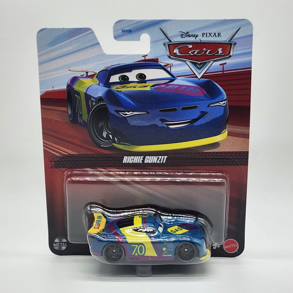 Richie Gunzit 2025 Disney Pixar Cars Next Gen 1:55 (1$ Shipping On Added Cars)0