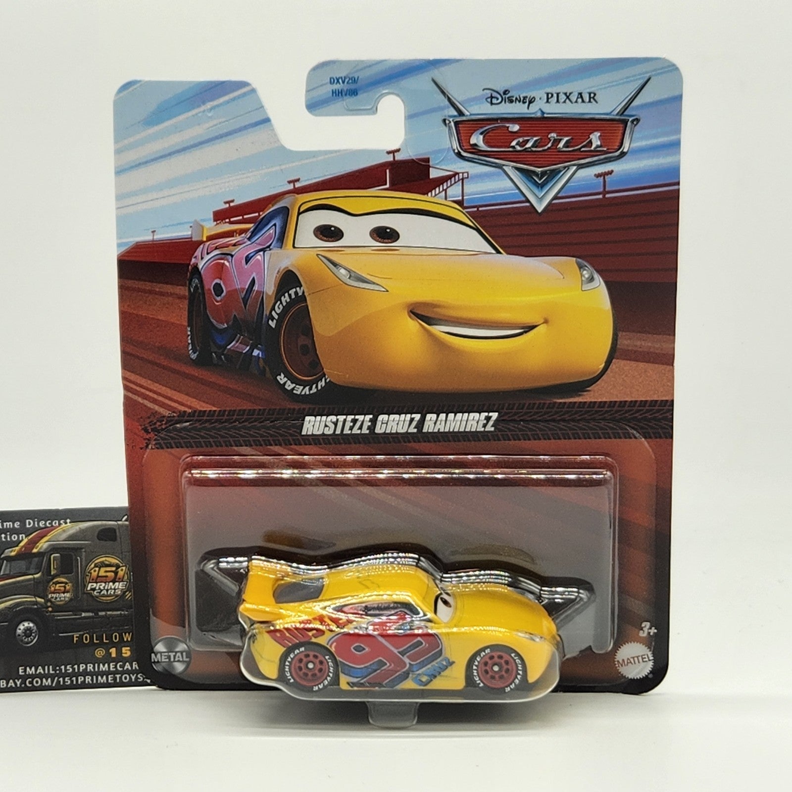 Rusteze Cruz Ramirez 2025 Disney Pixar Cars 1:55 Mattel Diecast Toy0