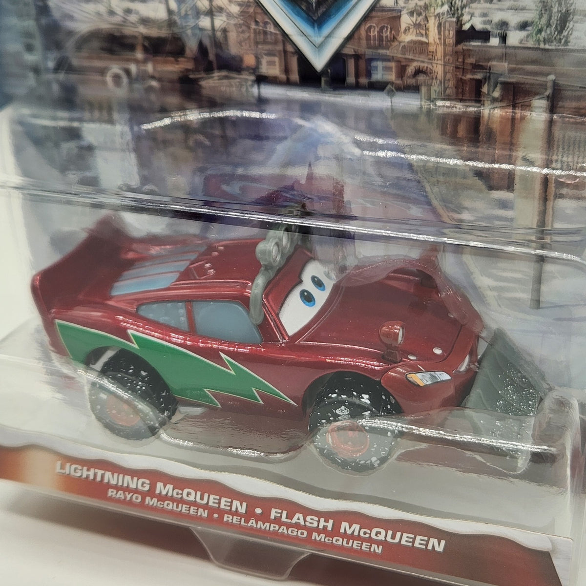 Disney Pixar Cars Lightning McQueen Winter Cruisers Christmas Snow Plow 1:551