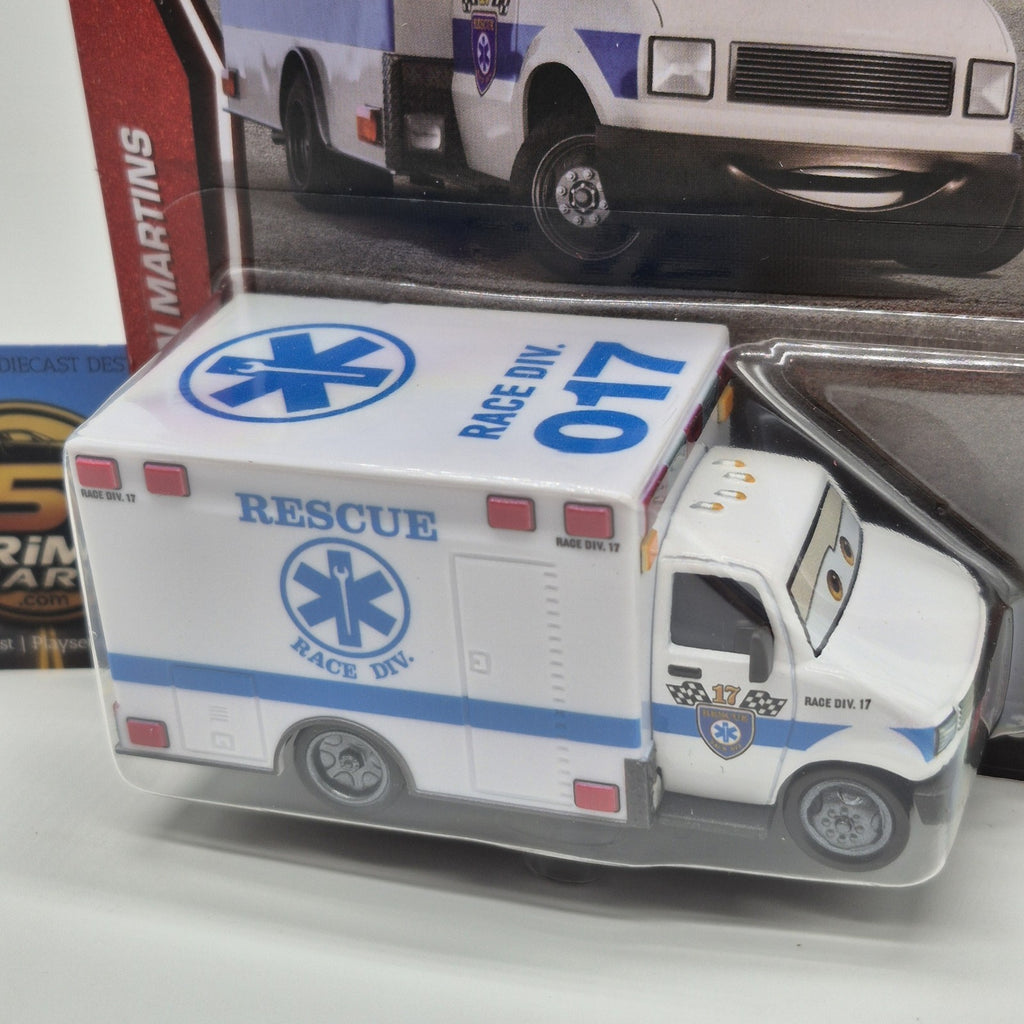 Morgan Martins Rescue Ambulance 20th Anniversary Disney Pixar Cars 2026 1:551