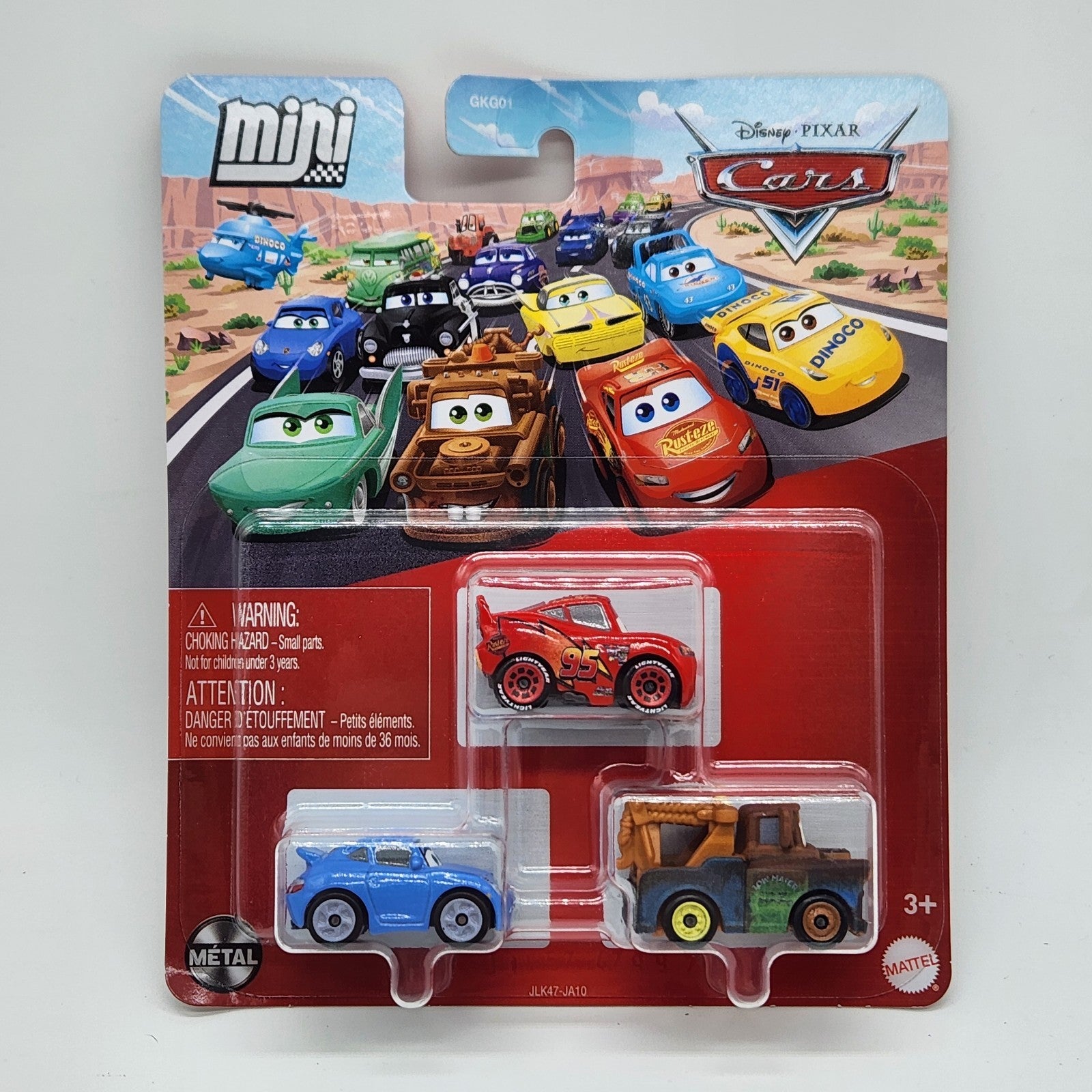 DISNEY PIXAR CARS MINI RACERS MCQUEEN SALLY MATER 2026 3 PACK1