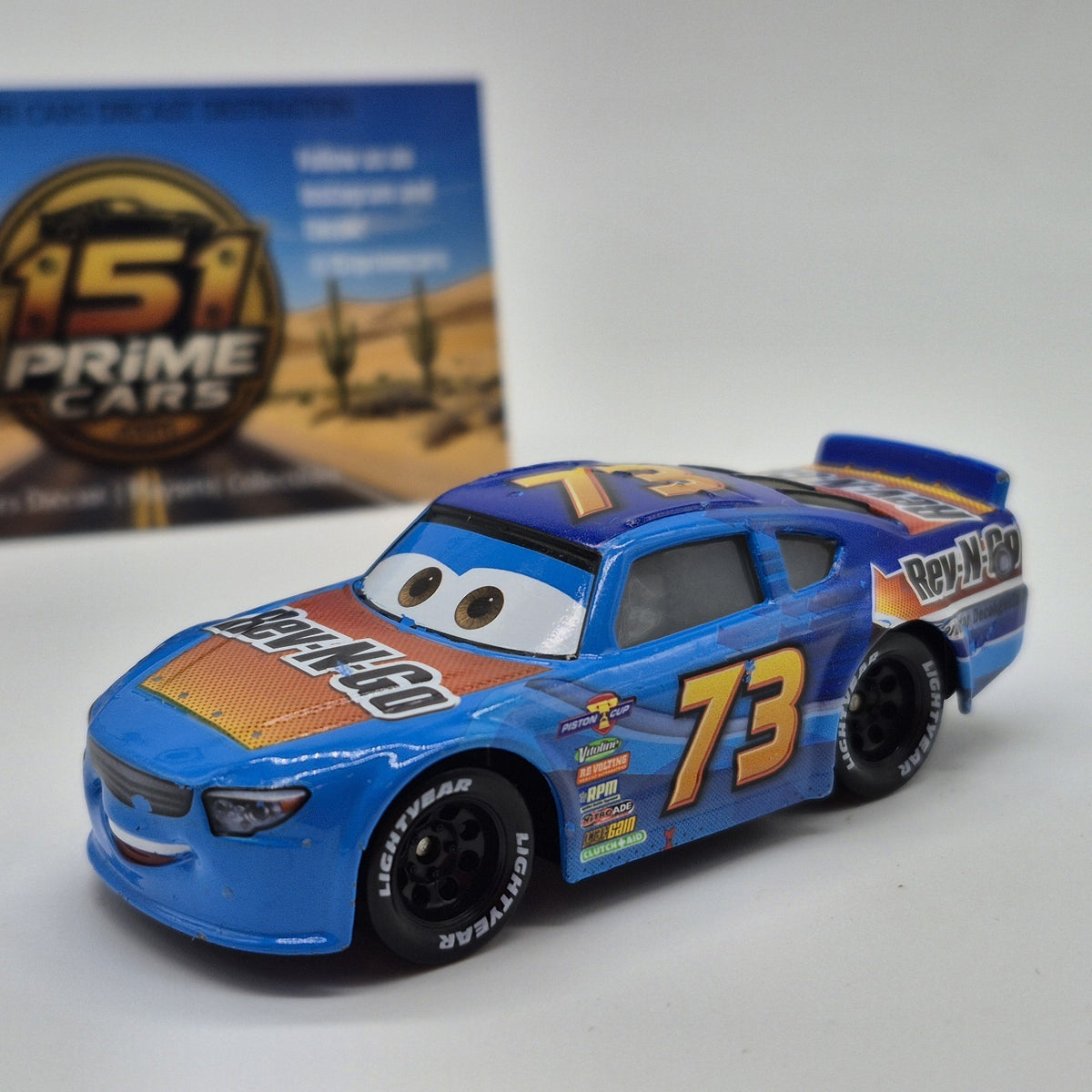 Rev N Go Racer #73 Disney Pixar Cars 3 Rare 1:55 Diecast0