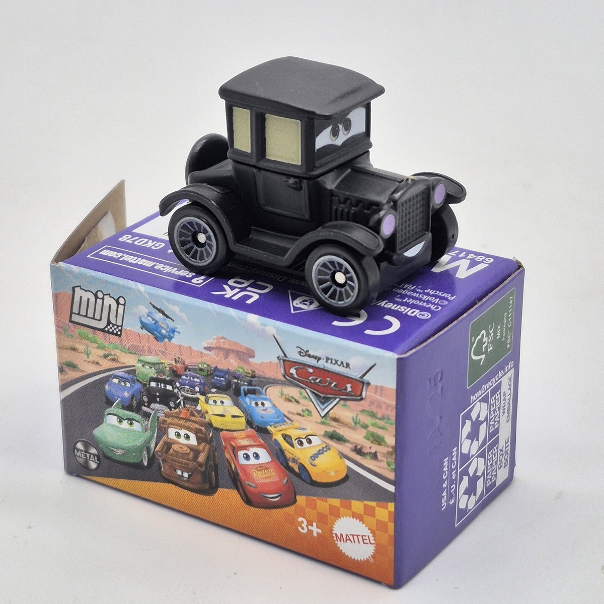 Lizzie Mini Disney Pixar Cars 1:87 Diecast Toy Mattel Radiator Springs0