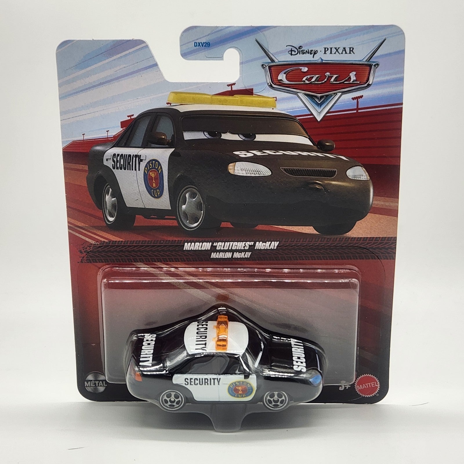 Marlon "Clutches" McKay 2025 Disney Pixar Cars 1:55 Piston Cup Security China0