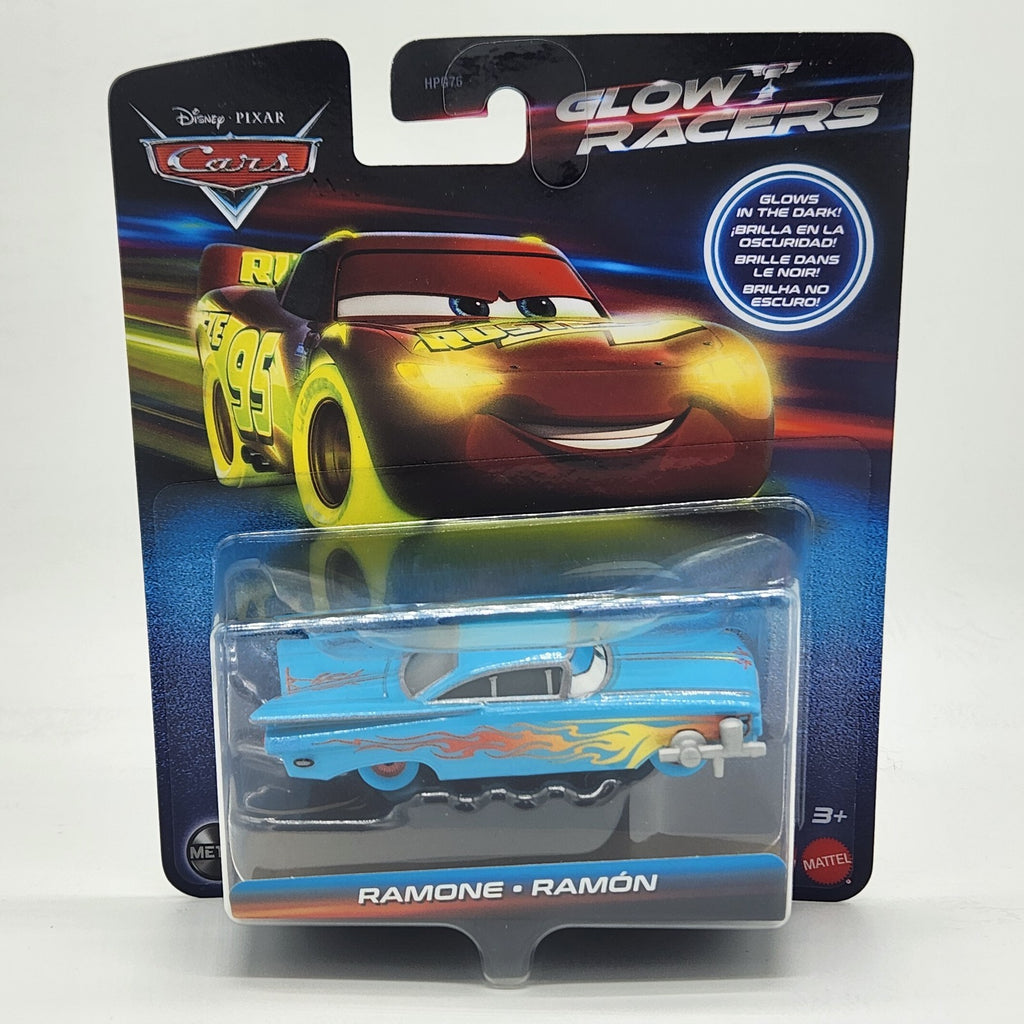 Disney Pixar Cars Glow Racers Ramone Diecast Mattel0