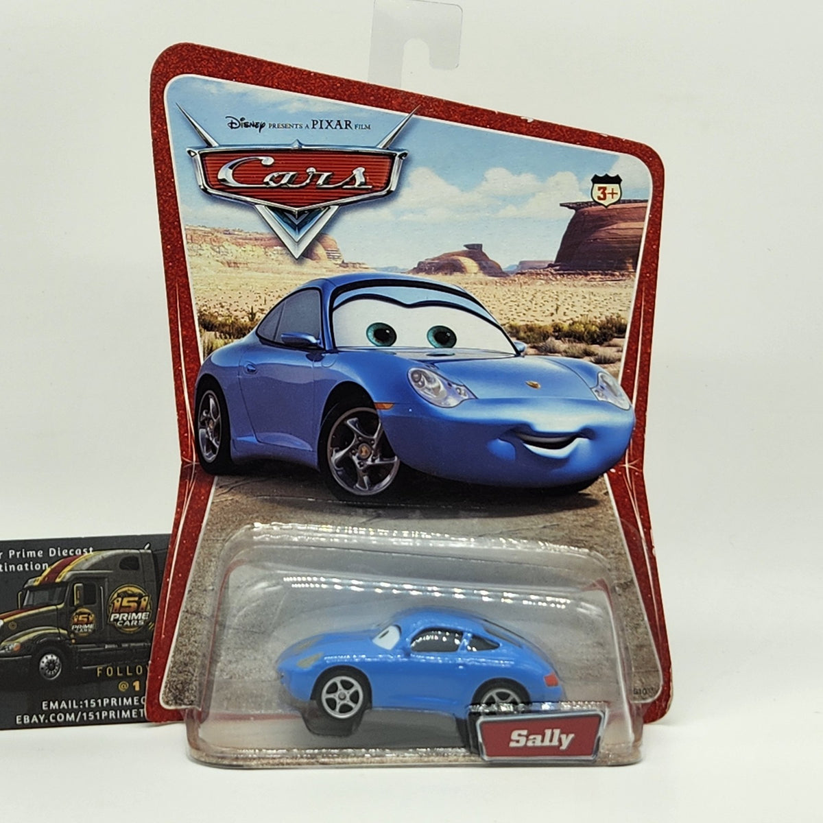 Disney/Pixar Cars 2005 Sally First Edition Desert Series 1:55 Diecast 12 Set0