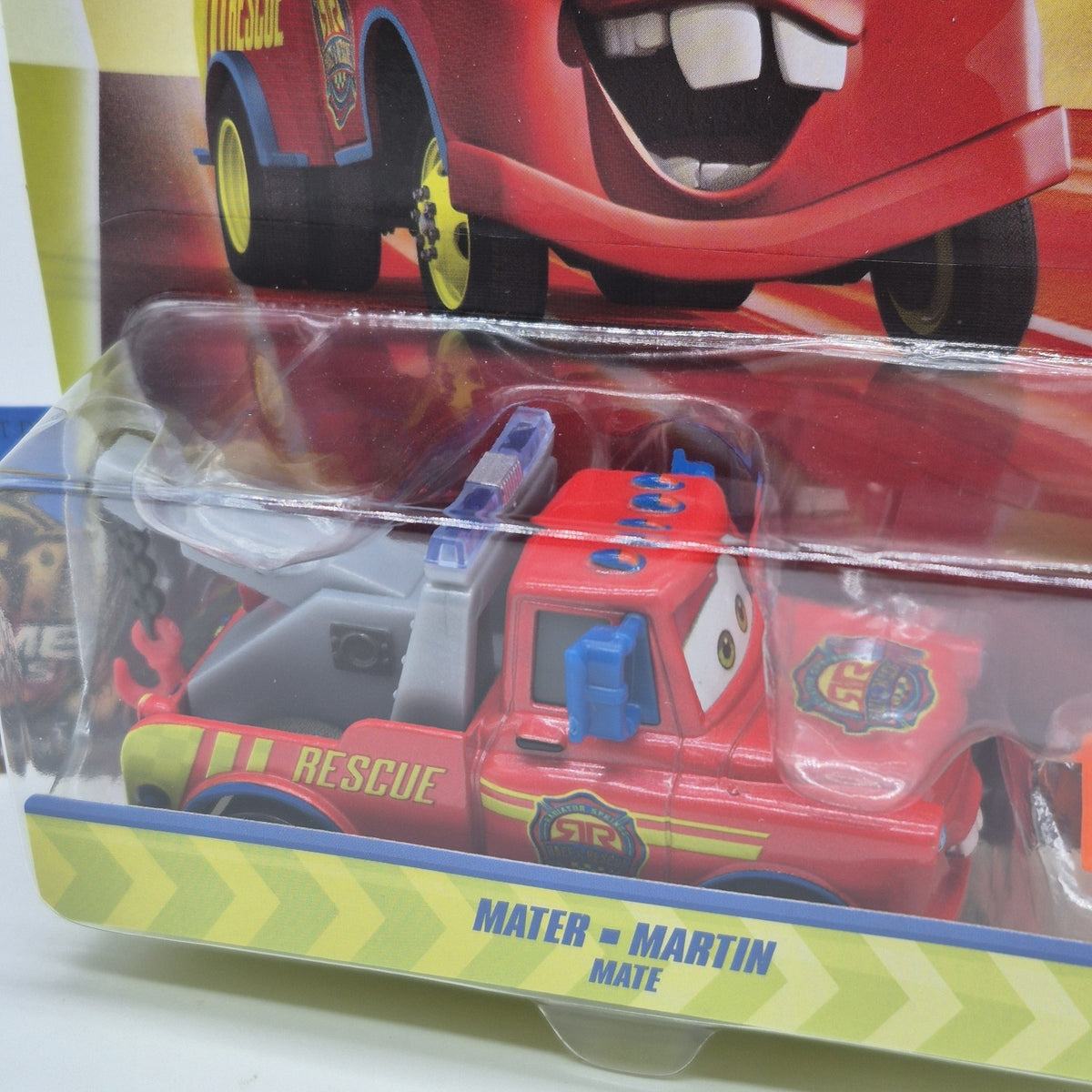 2026 Disney Pixar Cars Radiator Springs Race & Rescue Mater With Cone Toy 1:55 1