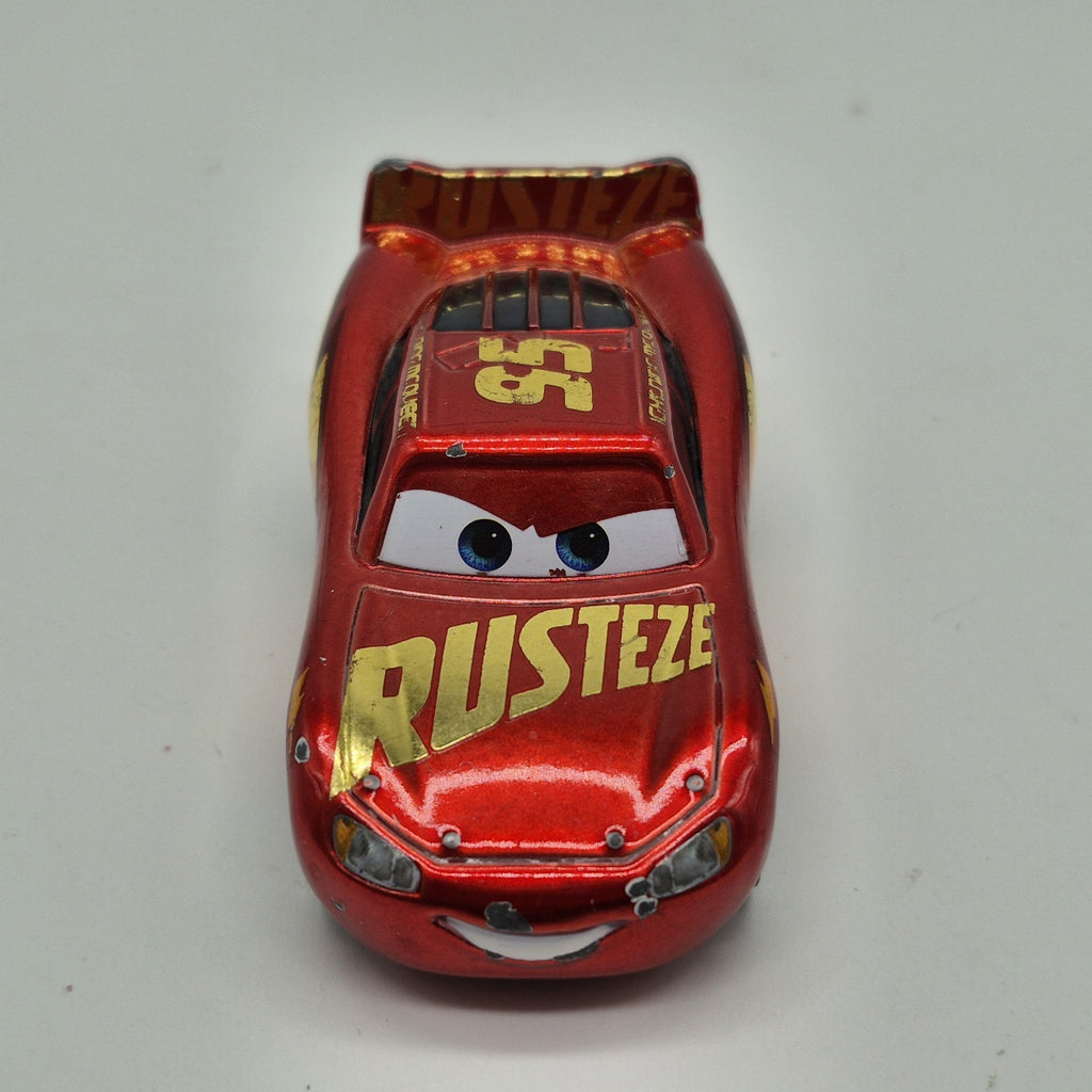 Rusteze Racing Center Lightning Mcqueen 1:55 Diecast Car LOOSE 9