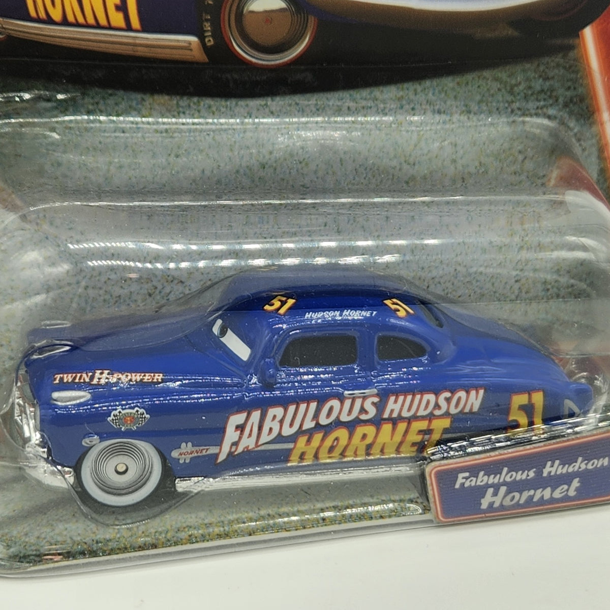 Fabulous Hudson Hornet Supercharged 2008 Disney Pixar Cars Diecast 1:55 Mattel1