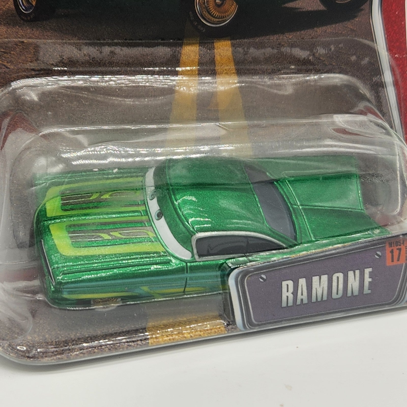Green Ramone Disney Pixar Cars 2008 World Of Cars 17 1:55 Diecast1