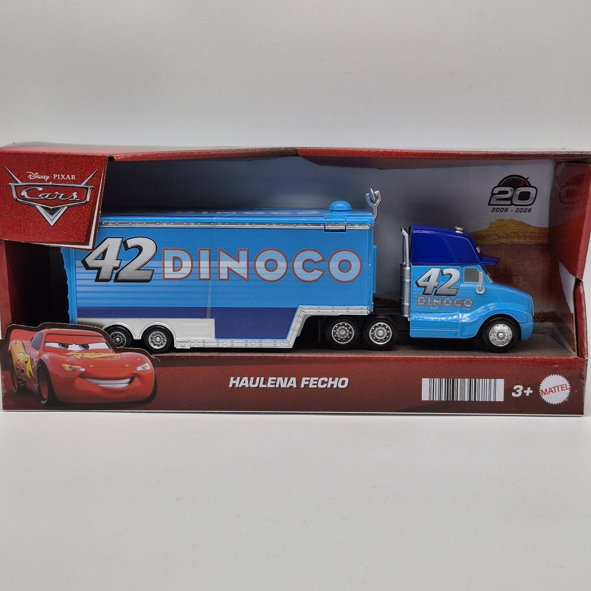 Haulena Fencho Cal Weathers Dinoco Hauler 20th Disney Pixar Cars 1:55 Truck0