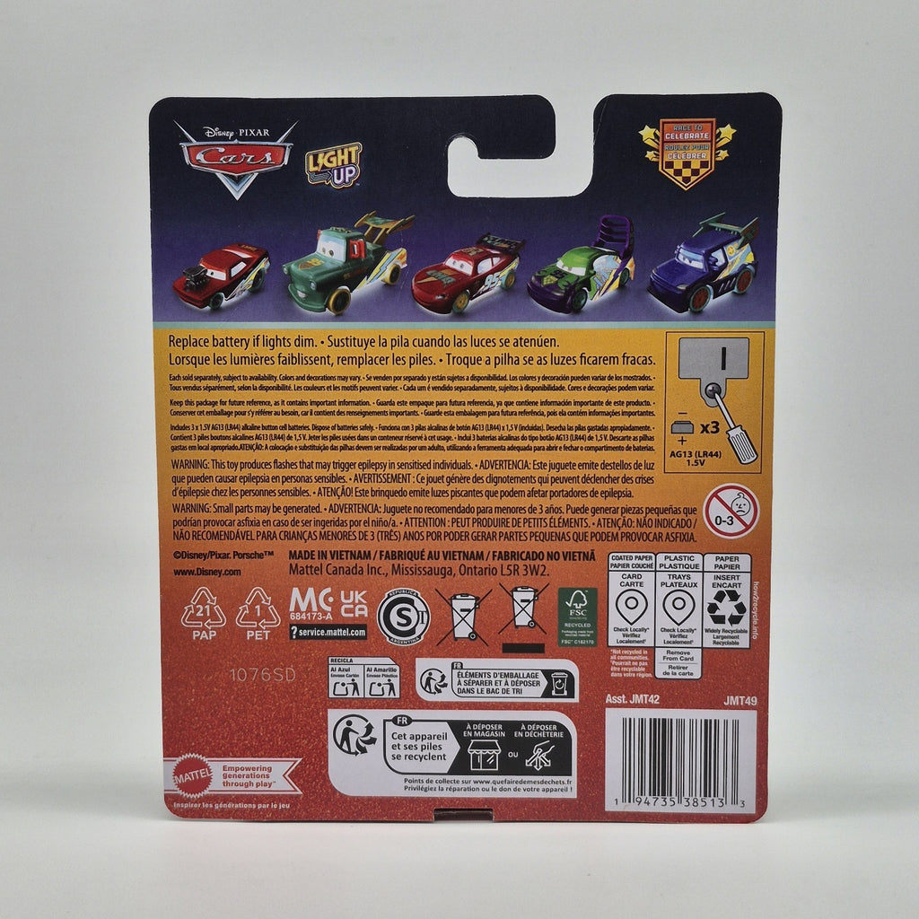 Disney Pixar Cars Light Up - Race To Celebrate - Sally 2026 2