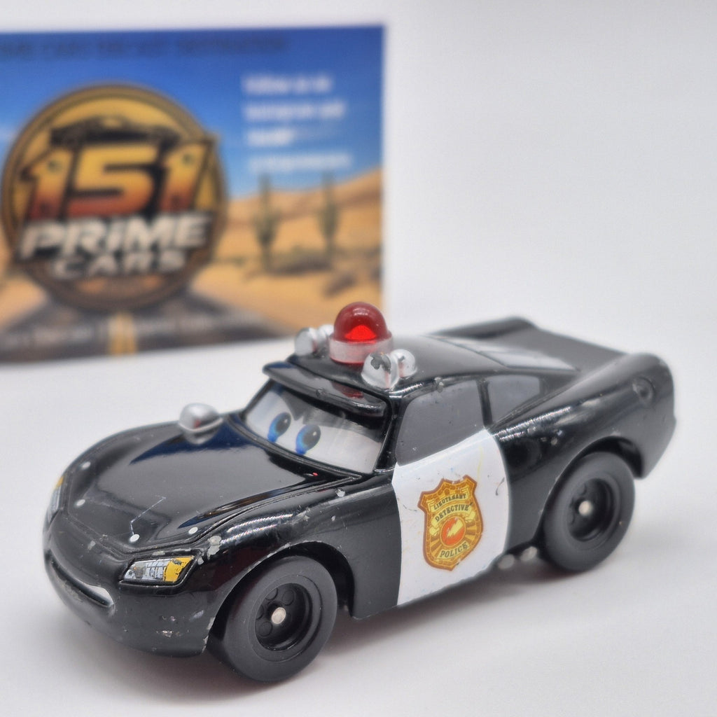 Lt Detective Police Lightning Mcqueen Tomica Tomy 2012 Diecast 1:640