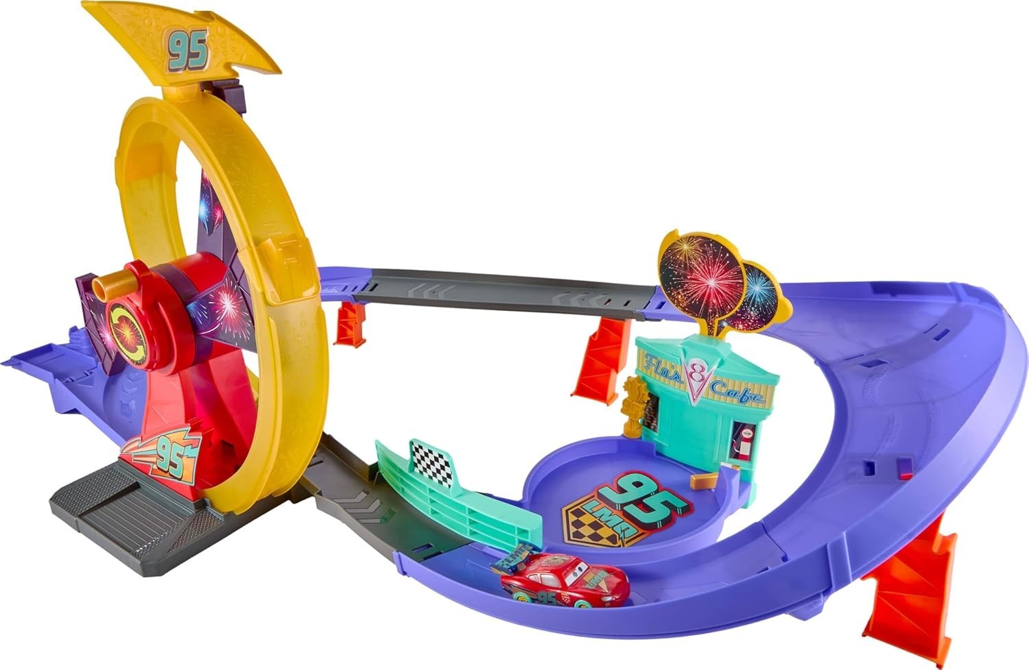 20th Anniversary Race To Celebrate Light Up Playset Track Disney Pixar Cars 20262