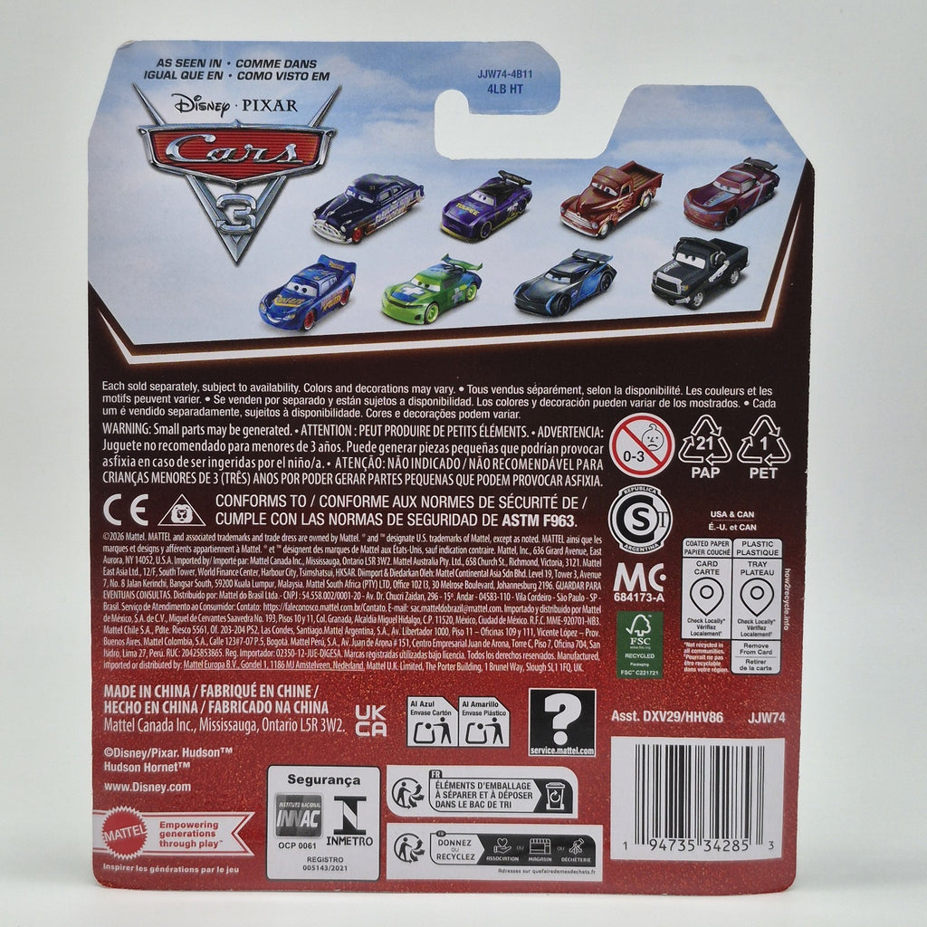 Morgan Martins Rescue Ambulance 20th Anniversary Disney Pixar Cars 2026 1:552