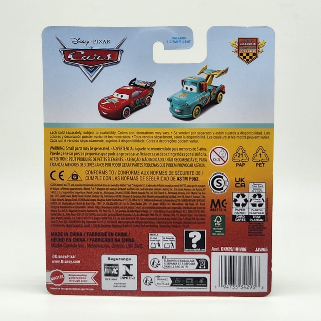 2026 Race To Celebrate LIGHTNING McQUEEN Disney Pixar Cars 20th Anniversary 1:552