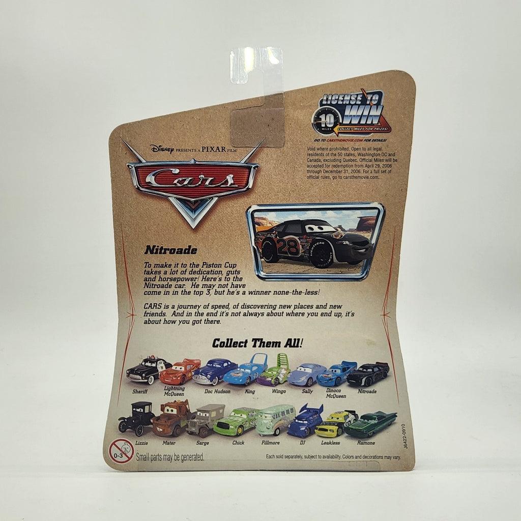 Alan Axler 2006 Disney Pixar Cars Desert Series Nitroade #28 Mattel 1:55  Toy2