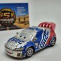 Disney Pixar Cars 2 Raoul Caroule With Metalic Finish Silver Racers Series 1:550