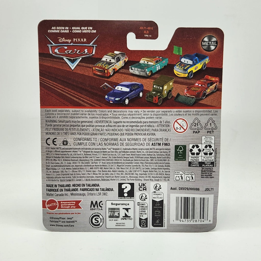 Disney Pixar Cars Ryan Shields # 39 Diecast Metal 1:55 Collectible Toy Car2