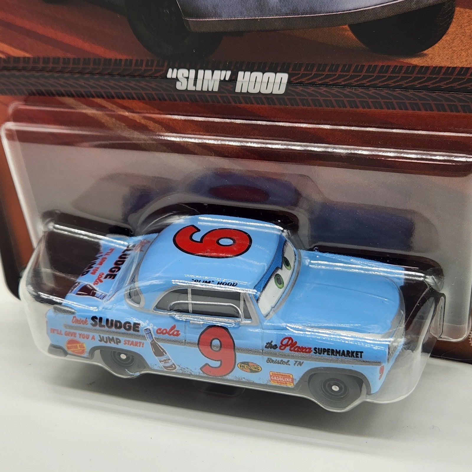 Disney Pixar Cars Slim Hood 2025 Metal Mattel Diecast Car 1:551
