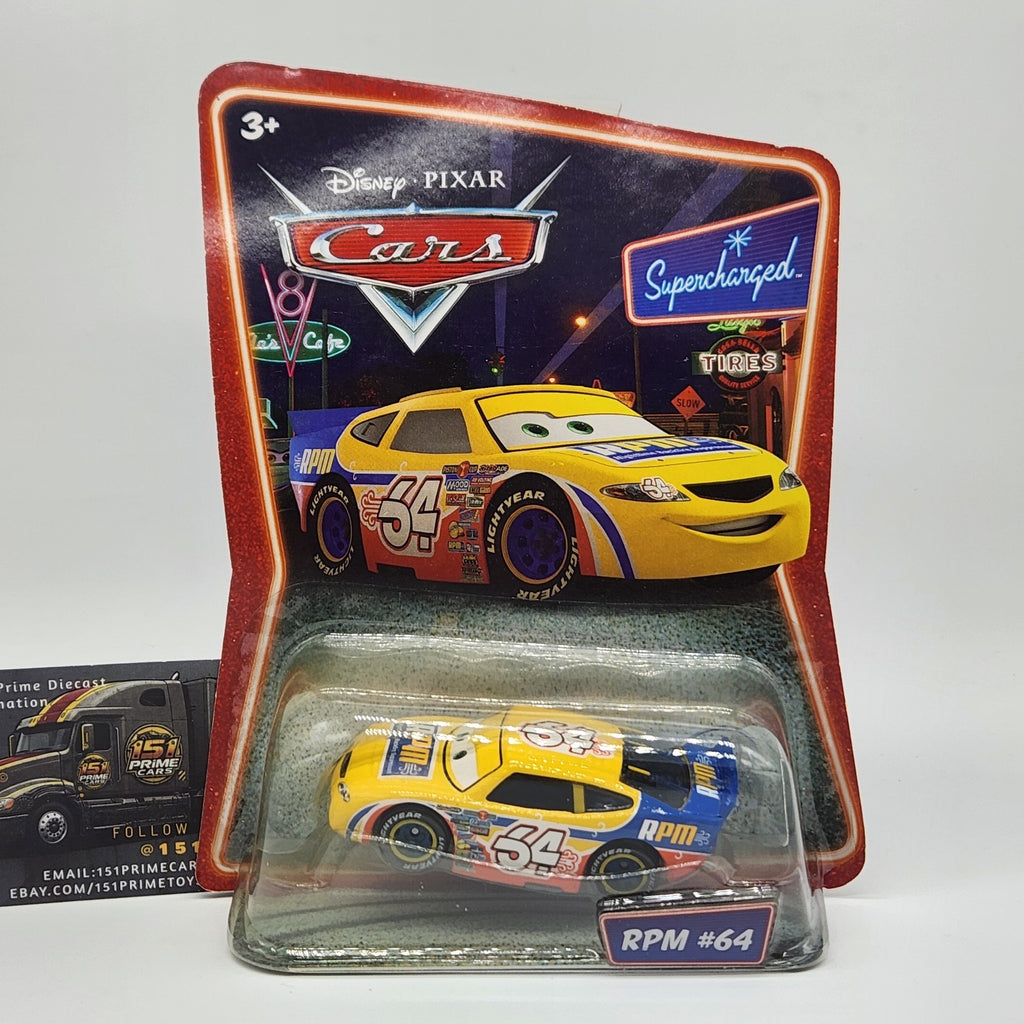 Disney Pixar Cars Supercharged RPM #64 Diecast L4148 Winford Bradford 20070
