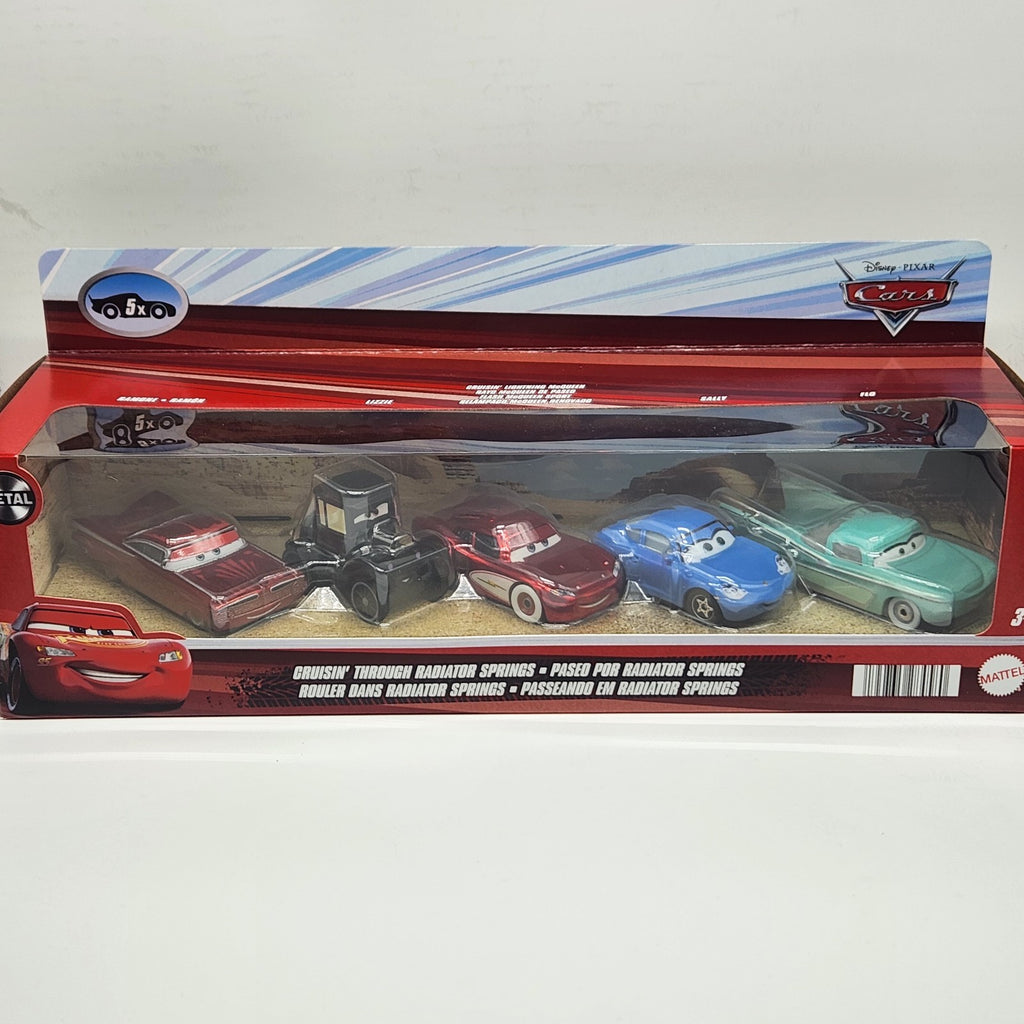 Cruisin' Through Radiator Springs 5 Pack 2025 Disney Pixar Cars Diecast 1:552
