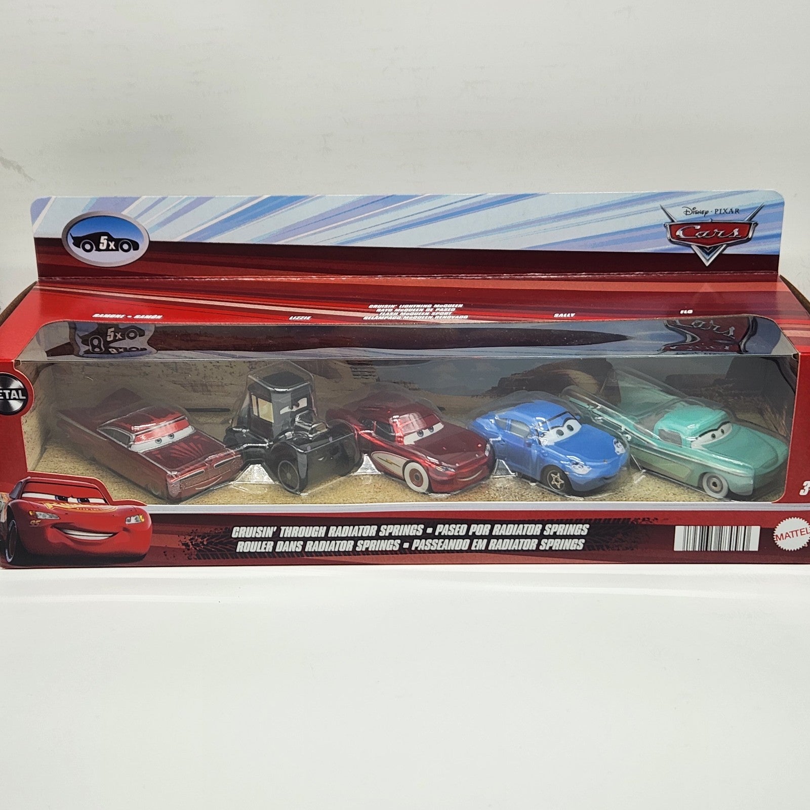 Cruisin' Through Radiator Springs 5 Pack 2025 Disney Pixar Cars Diecast 1:552