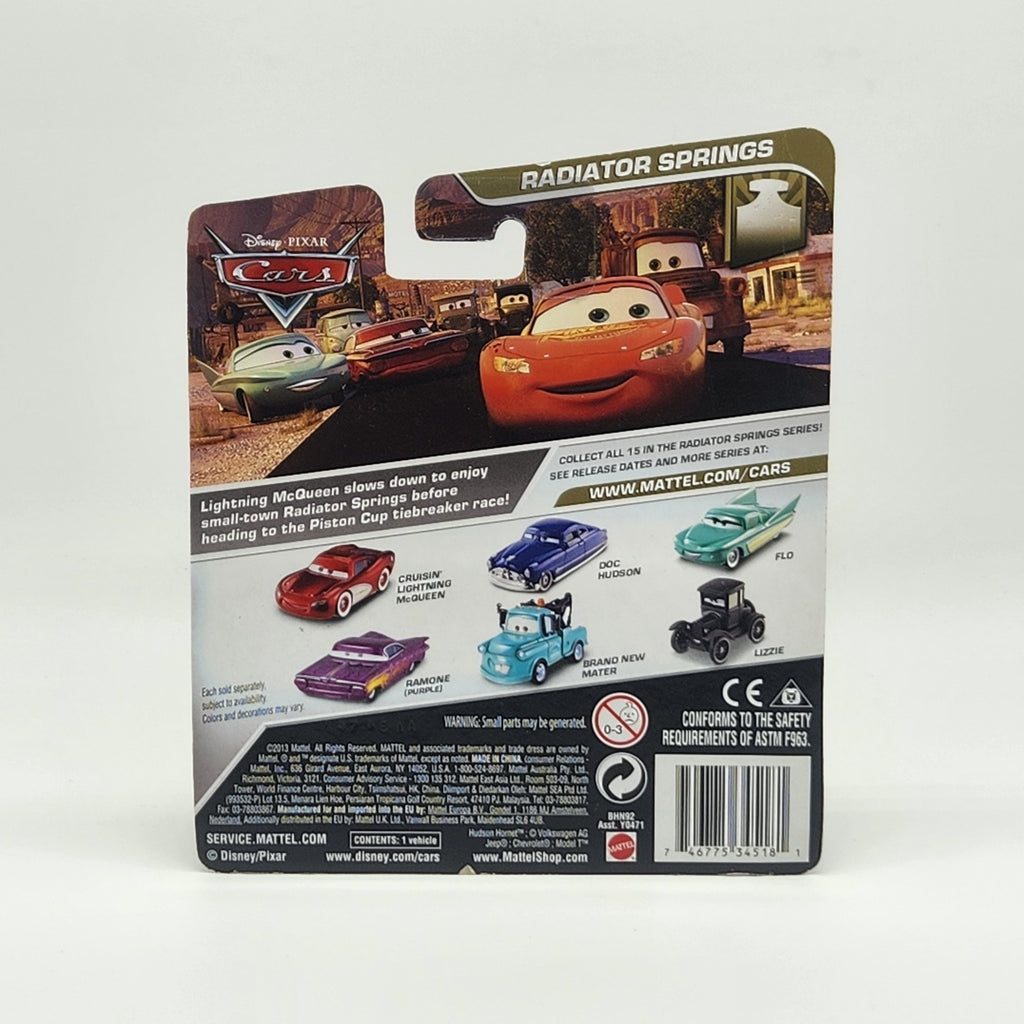 Radiator Springs Lizzie 2014 Disney Pixar Cars 1:55 Collectors Condition Diecast2