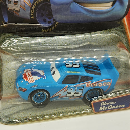 2007 Mattel Disney Pixar Cars Supercharged Diecast 1:55 Dinoco McQueen Mattel1