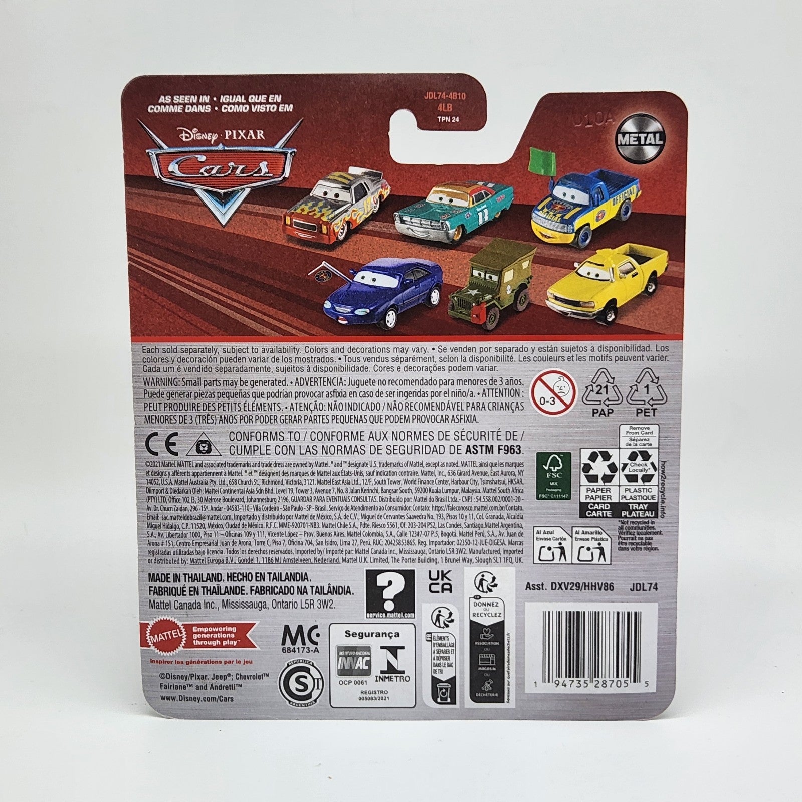 Disney Cars Lightning Ramone 1:55 Diecast Cars Toys Pixar Mattel2