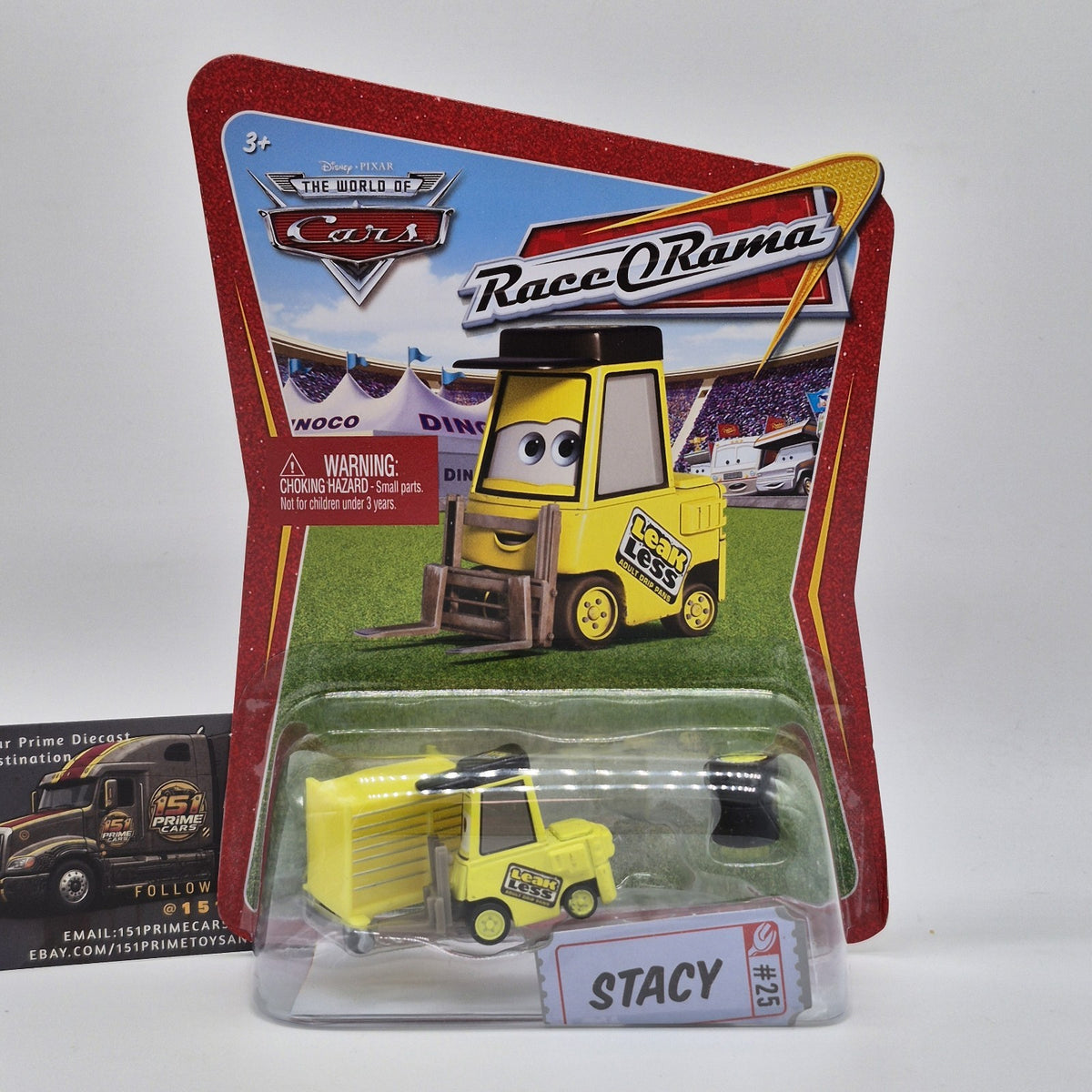 Disney Pixar World of Cars (Race O Rama) Stacy #25 Leakless Pitty0