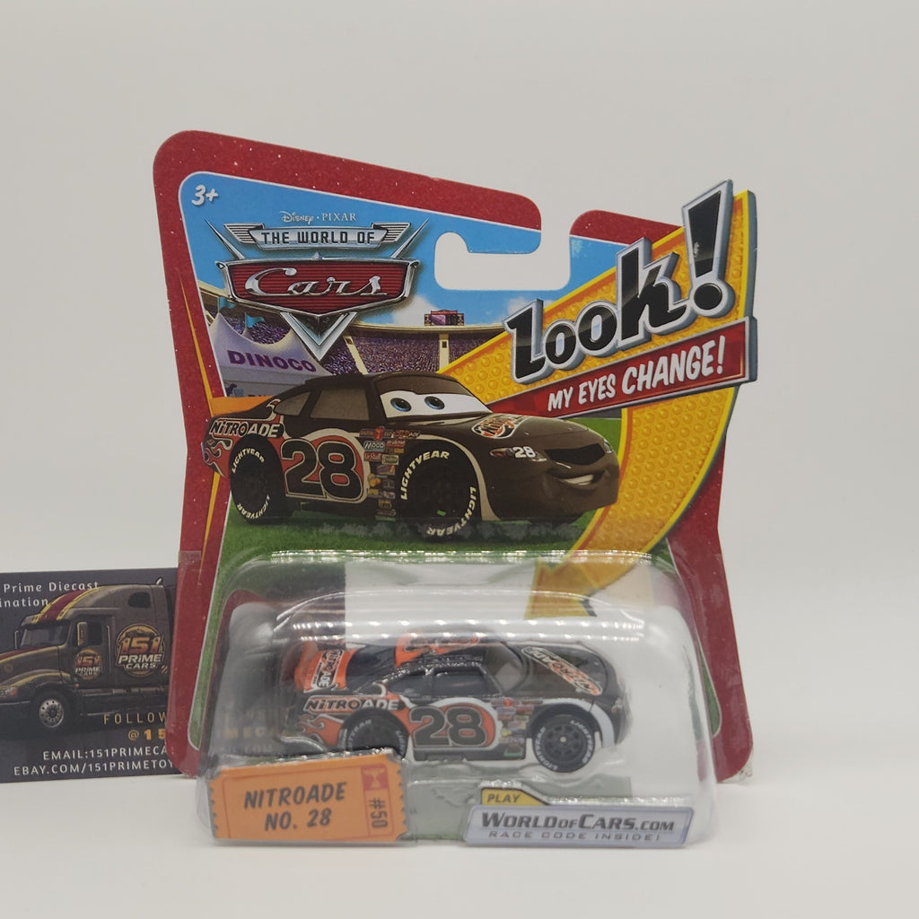 Disney Pixar World of Cars Look! My Eyes Change Nitroade 28 Lenticular 20090