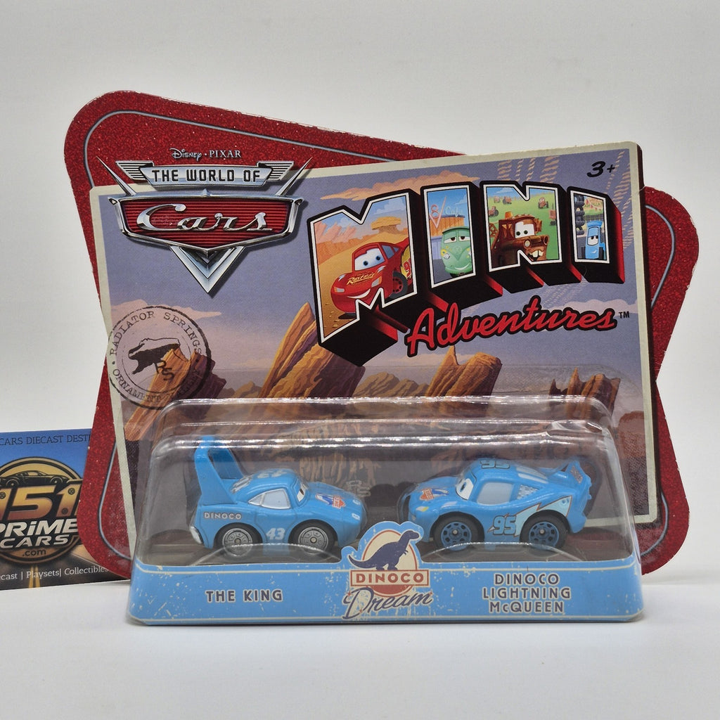 Dinoco Dream The King And Lightning McQueen Disney Pixar Cars Mini Adventures0