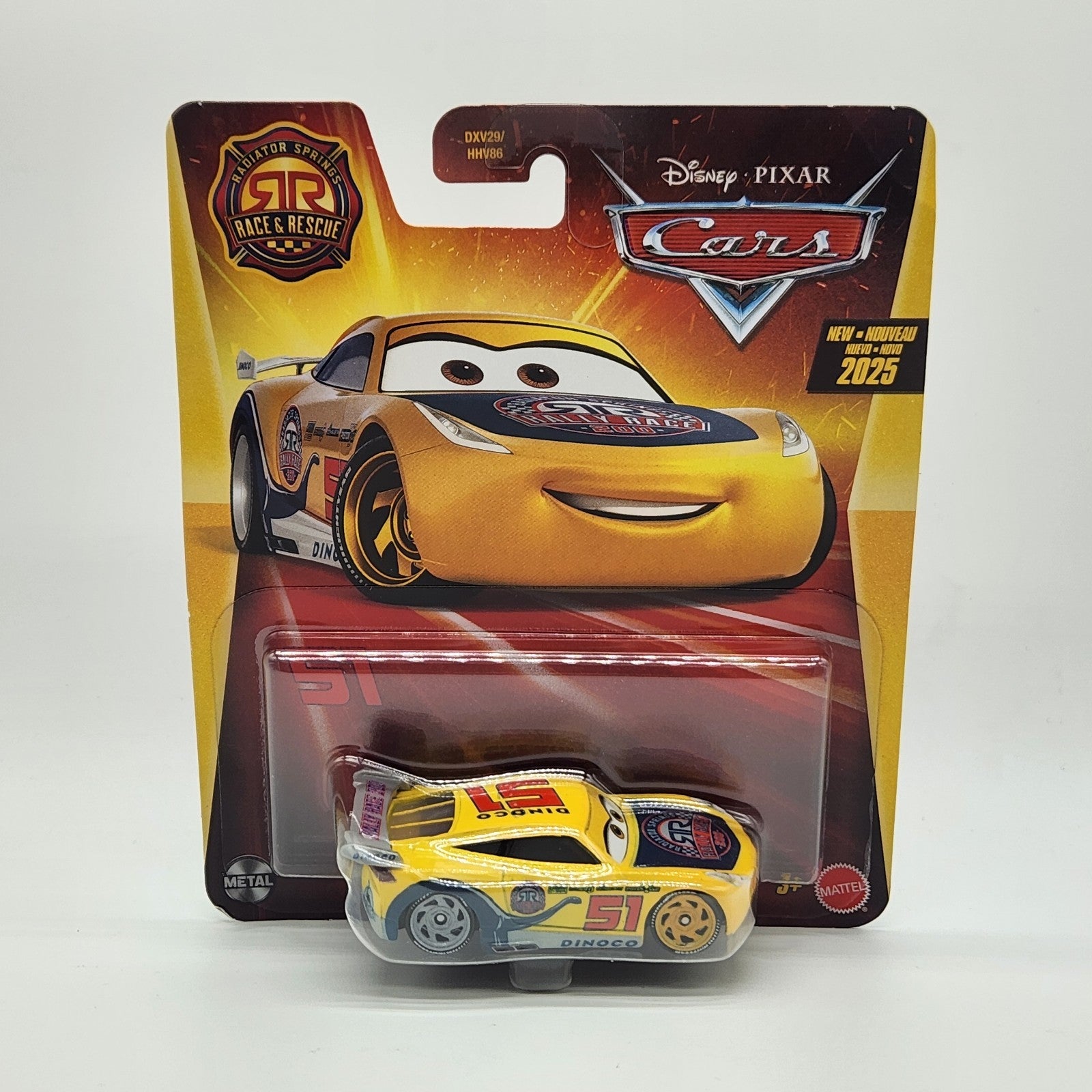 DISNEY PIXAR CARS RADIATOR SPRINGS RACE & RESCUE CRUZ RAMIREZ 51 Mattel 1:550