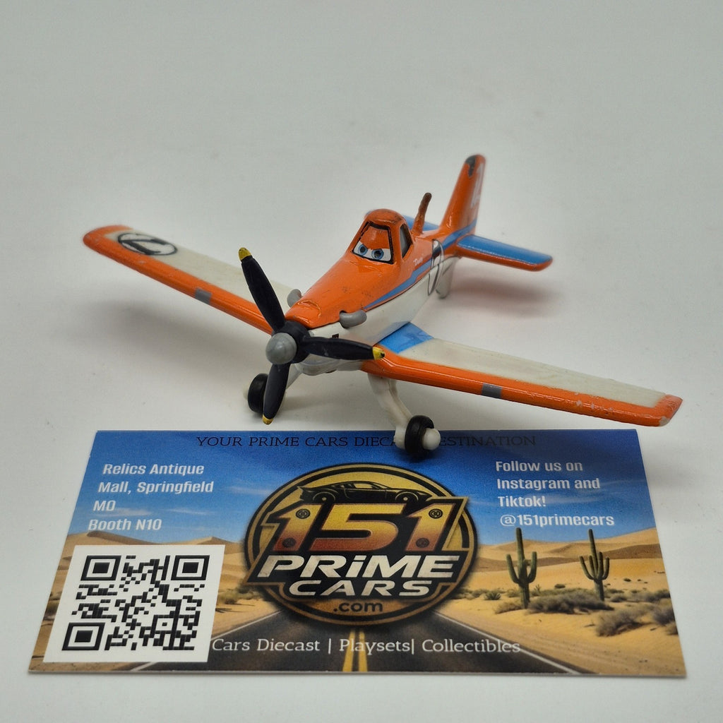Dusty Crophopper 2013 Disney Pixar Planes 1:55 Diecast Toy Vintage Mattel0