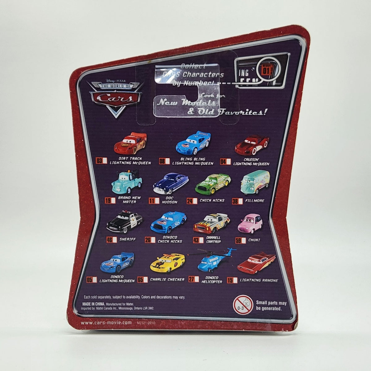 Disney Pixar Cars Movie Chuki #59 Die Cast Toy Car2