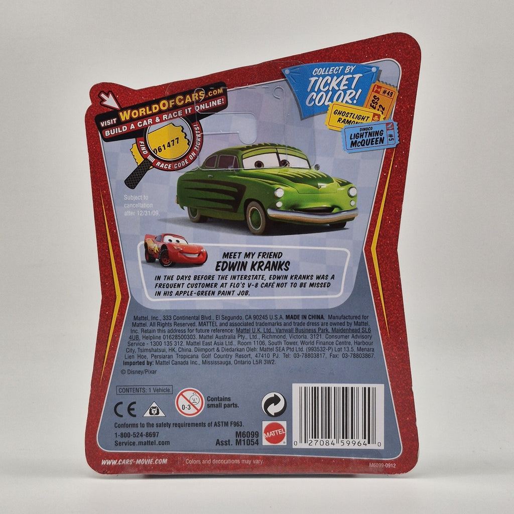 NEW Disney The World of Cars Luke Pettlework #62 Dinoco Pitty Diecast4