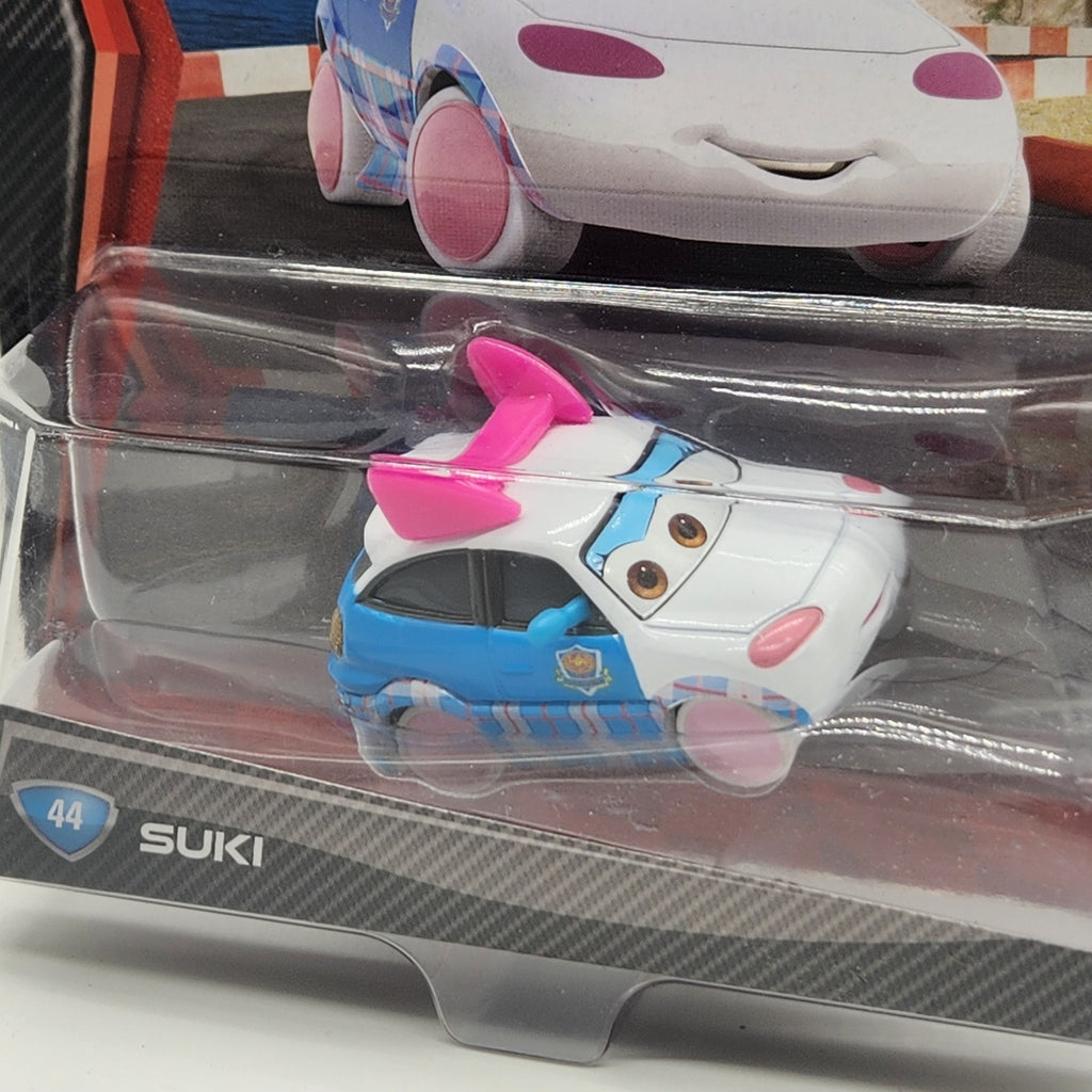 Suki 44 Cute Pink Disney Pixar Cars 2 Diecast 1:55 2011 X10821