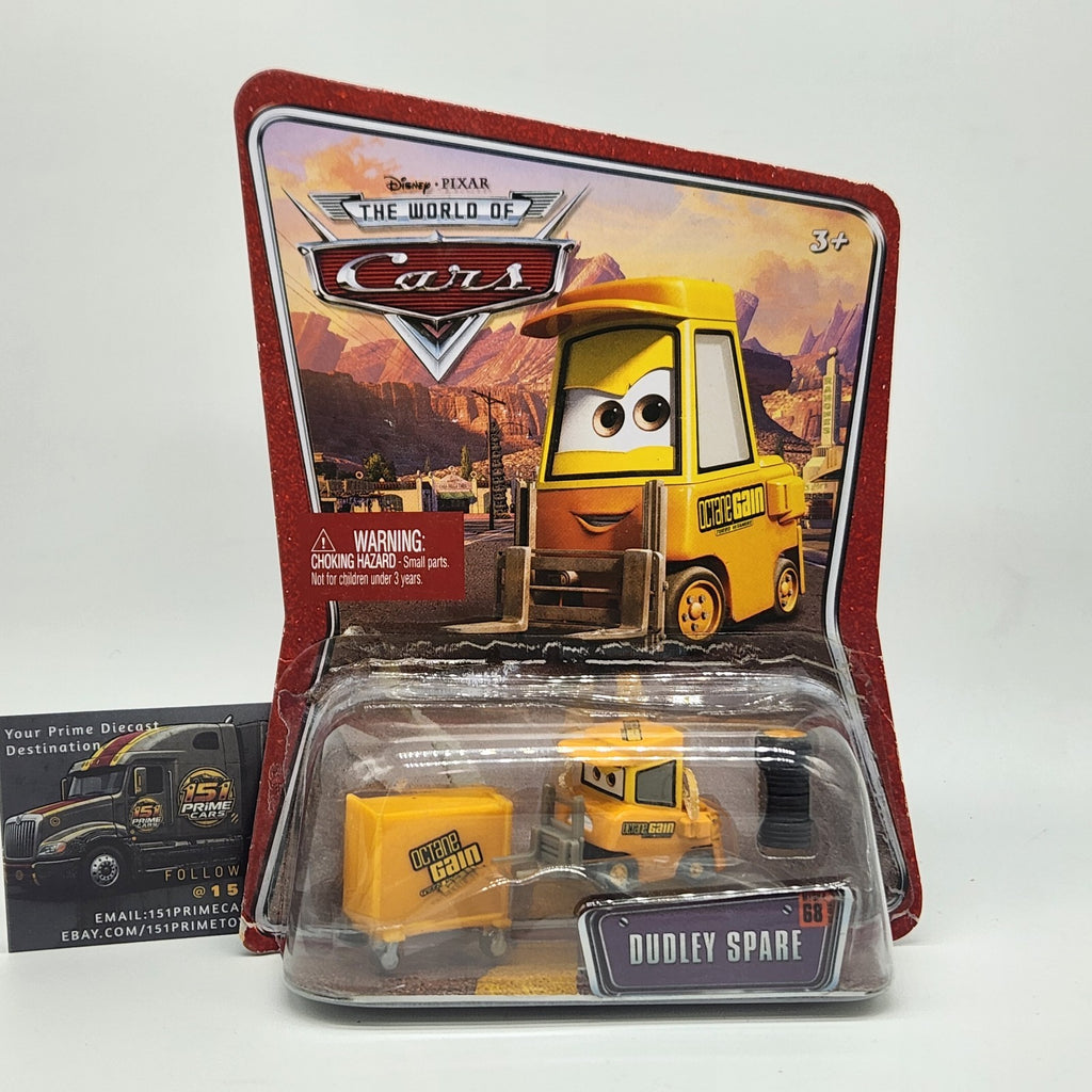 Disney Pixar Cars 2008 Dudley Spare #68 The World of Cars 1:55 Diecast Pitty0
