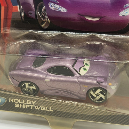 2010 Disney PIXAR Cars 2 Diecast   Holley Shiftwell #5   Purple V28011