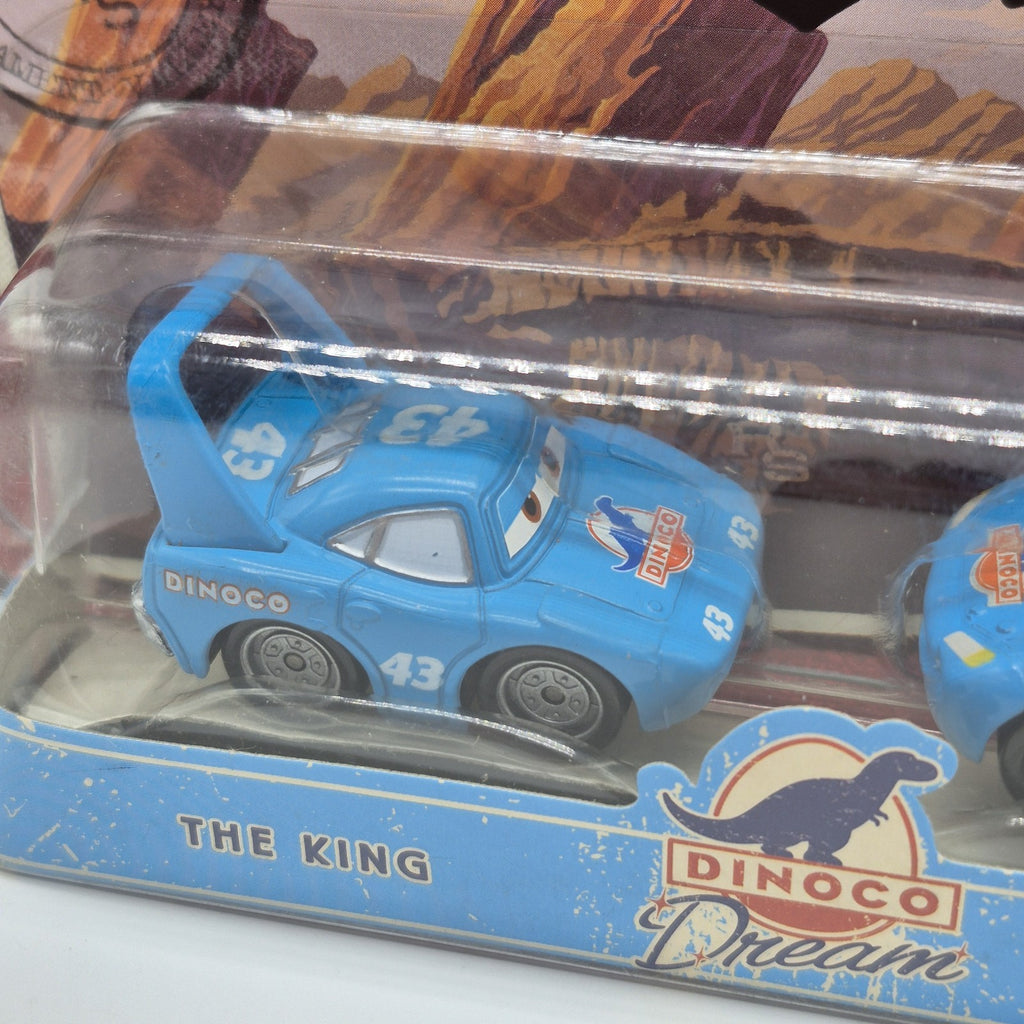 Dinoco Dream The King And Lightning McQueen Disney Pixar Cars Mini Adventures1